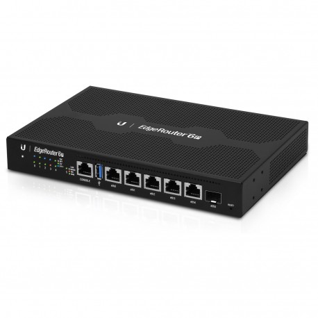 Ubiquiti Networks EdgeRouter 6P router Negro - er-6p