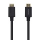 AISENS Cable HDMI V2.1 Ultra Alta Velocidad / HEC 8k@60Hz 48Gbps, A/M-A/M, Negro, 3.0m - A150-0424