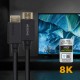 AISENS Cable HDMI V2.1 Ultra Alta Velocidad / HEC 8k@60Hz 48Gbps, A/M-A/M, Negro, 3.0m - A150-0424