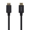 AISENS Cable HDMI V2.1 Ultra Alta Velocidad / HEC 8k@60Hz 48Gbps, A/M-A/M, Negro, 1.5m - A150-0422