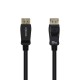 AISENS Cable Displayport Certificado V1.4 8k@60hz, DP/M-DP/M, Negro, 2.0m - A149-0432