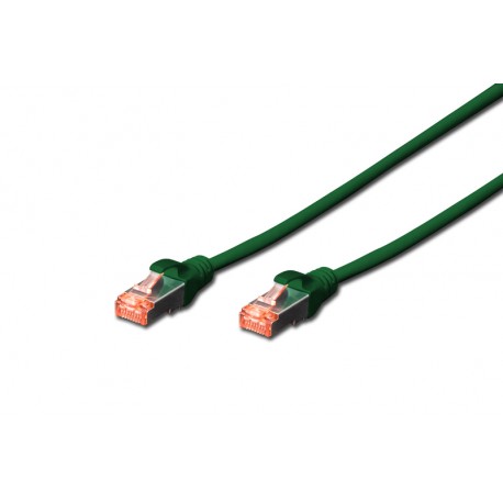 Digitus Professional cable de red 0,25 m Cat6 S/FTP (S-STP) Verde - DK-1644-0025-G-10