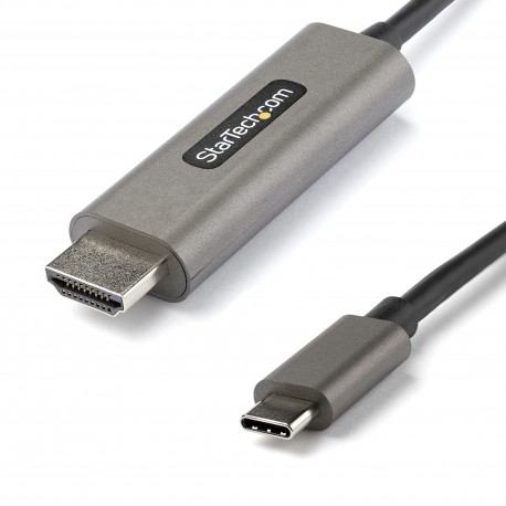 StarTech.com Cable 4m USB C a HDMI 4K de 60Hz con HDR10 - Adaptador de Vídeo