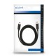 Ewent EC1046 cable USB 1 m USB 3.2 Gen 2 (3.1 Gen 2) USB C Negro