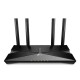 TP-LINK AX1800 router inalámbrico Doble banda (2,4 GHz / 5 GHz) Gigabit Ethernet Negro - ARCHERAX20