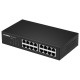 Edimax GS-1016 V2 switch Gestionado Gigabit Ethernet (10/100/1000) Negro