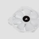 Corsair SP120 RGB ELITE Carcasa del ordenador Ventilador 12 cm Blanco 3 pieza(s) - co-9050137-ww