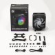 Cooler Master MasterAir MA612 Stealth ARGB Procesador Enfriador 12 cm - MAP-T6PS-218PA-R1