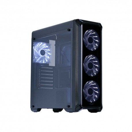 Zalman i3 Edge Midi-Tower - schwarz - Midi/Minitower - ATX Midi Tower Negro