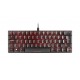 Mars Gaming MKMINIRES teclado USB Español Negro