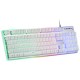 Mars Gaming MCPXWFR Combo Teclado+Ratón+Alfombrilla Blanco FR