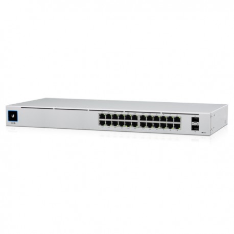 Ubiquiti Networks UniFi USW-24 switch Gestionado L2 Gigabit Ethernet (10/100/1000) Energía sobre Ethernet (PoE) Blanco - usw-24