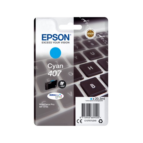 Epson C13T07U240 cartucho de tinta 1 pieza(s) Original Cian