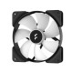 Fractal Design Aspect 14 RGB Carcasa del ordenador Ventilador 14 cm Negro 3 pieza(s) - FD-F-AS1-1406