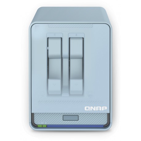 QNAP QMiroPlus-201W NAS Escritorio Ethernet Azul J4125 - QMIROPLUS-201W