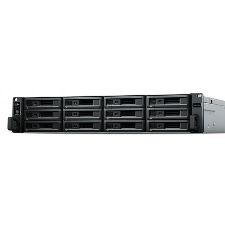 Synology RackStation RS3621RPXS servidor de almacenamiento Bastidor (2U) Ethernet Negro D-1531