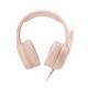 Mars Gaming MH320 Auriculares Diadema Conector de 3,5 mm USB tipo A Rosa