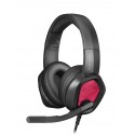 Mars Gaming MH320 auricular y casco Auriculares Diadema Conector de 3,5 mm USB tipo A Negro