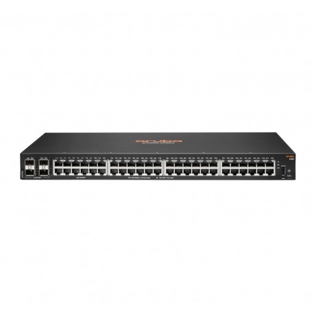 Hewlett Packard Enterprise Aruba 6100 48G 4SFP+ Gestionado L3 Gigabit Ethernet (10/100/1000) 1U Negro - jl676a