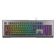 GENESIS Rhod 500 RGB teclado USB QWERTY Portugués Negro, Plata - nkg-1622