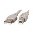 Zebra G105850-007 cable USB 10 m USB 2.0 USB A USB B Blanco