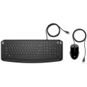 HP Pavilion 250  USB QWERTZ Checa Negro