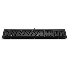 HP Teclado con cable 125 - 266C9AA