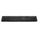 HP Teclado con cable 125 - 266C9AA