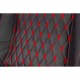 TALIUS MAMUT Silla para videojuegos universal Asiento acolchado Negro, Rojo - TAL-MAMUT-RED