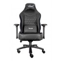 TALIUS MAMUT Silla para videojuegos universal Asiento acolchado Negro, Gris - TAL-MAMUT-GRY