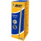 BIC Cristal Medium Azul Bolígrafo de punta retráctil con pulsador Medio 20 pieza(s) - 9213401