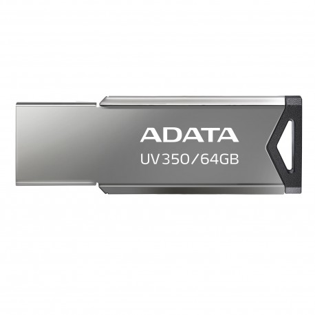 ADATA UV350 unidad flash USB 64 GB USB tipo A Gris - auv350-64g-rbk