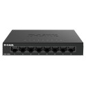 D-Link DGS-108GL switch No administrado Gigabit Ethernet (10/100/1000) Negro