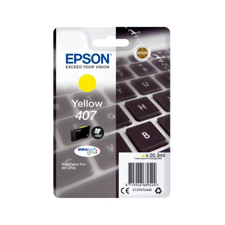 Epson WF-4745 1 pieza(s) Original Amarillo - c13t07u440