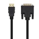 AISENS Cable DVI A HDMI, DVI 18+1/M-HDMI A/M, Negro, 3.0m - A117-0451