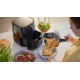 Philips Essential Airfryer negra de 0,8 kg y 4,1 l con tecnología Rapid Air - HD9200/90