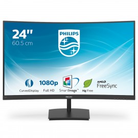 Philips E Line 241E1SC/00 LED display 59,9 cm (23.6'') 1920 x 1080 Pixeles Full HD Negro