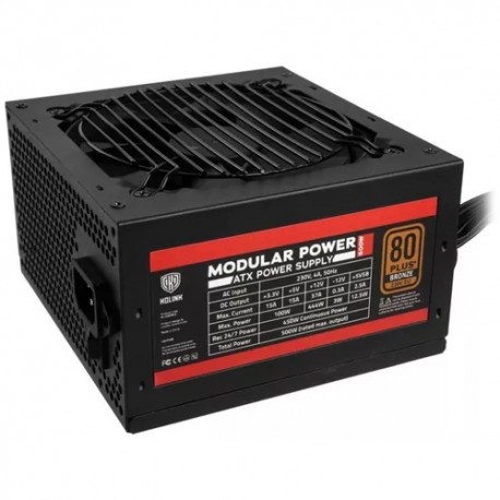 Kolink KL-500MV2 unidad de fuente de alimentación 450 W 20+4 pin ATX ATX Negro