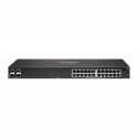 Hewlett Packard Enterprise Aruba 6100 24G 4SFP+ Gestionado L3 Gigabit Ethernet (10/100/1000) 1U Negro - jl678a