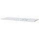 Apple Magic teclado USB + Bluetooth Español Aluminio, Blanco - mk2c3y/a