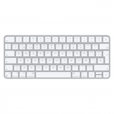 Apple Magic teclado USB + Bluetooth Español Aluminio, Blanco - mk2a3y/a