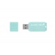 Goodram UME3 unidad flash USB 128 GB USB tipo A 3.0 Turquesa - ume3-1280crr11