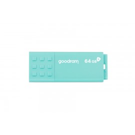 Goodram UME3 unidad flash USB 64 GB USB tipo A 3.0 Turquesa - ume3-0640crr11