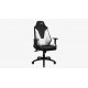 Aerocool Admiral Silla para videojuegos universal Asiento acolchado Negro, Gris, Blanco - 4710562758252