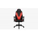 Aerocool Admiral Silla para videojuegos universal Asiento acolchado Negro, Rojo - 4710562758238