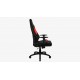 Aerocool Admiral Silla para videojuegos universal Asiento acolchado Negro, Rojo - 4710562758238