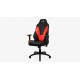 Aerocool Admiral Silla para videojuegos universal Asiento acolchado Negro, Rojo - 4710562758238