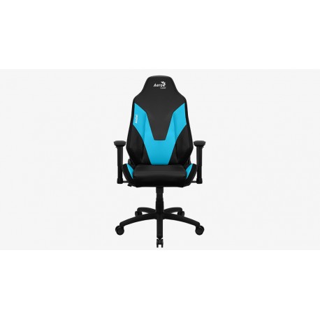 Aerocool Admiral Silla para videojuegos universal Asiento acolchado Negro, Azul - 4710562758245