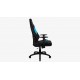 Aerocool Admiral Silla para videojuegos universal Asiento acolchado Negro, Azul - 4710562758245