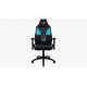 Aerocool Admiral Silla para videojuegos universal Asiento acolchado Negro, Azul - 4710562758245